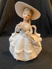 Vintage Rubens 1964 Lady Figural Planter 474M Perfect For Bridal Shower MCM picture