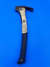 RARE Vintage Estwing Weight Forward Hammer 21 oz Balanced Yellow Heavy Duty picture