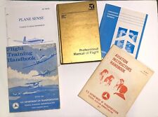 Vintage US Dept of Transportation Federal Aviation Manuals Lot Of 5 Wing Flight picture