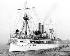 Photograph of the US Navy Battleship USS Maine Year 1897 8x10 picture