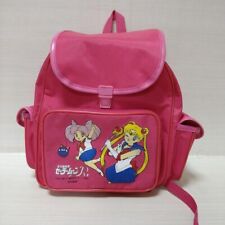 vintage kids Sailor Moon backpack BAG 90s made in japan VTG　PINK picture