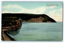 c1910 View of Sea at Cape Blomidon Nova Scotia Canada Posted Antique Postcard picture