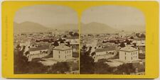 FRANCE Remiremont Panorama Photo Stereo A. Brown Vintage Albumin c1865 picture