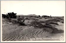 Postcard Grand Dunes; Mojave Desert, California RPPC Real Photo Frasher's Ei picture