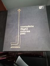 Vintage Jeppesen Complete Flight Course Pac - Private Pilot Course Manual 1970 picture
