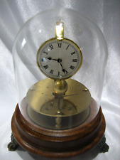 VINTAGE BRIGGS ROTARY PENDULUM GLASS DOME FLYING BALL MYSTERY CLOCK picture