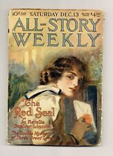 All-Story Weekly Pulp Dec 1919 Vol. 104 #4 VG- 3.5 picture