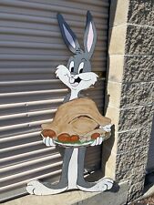Folk Art Cut Wood Cutout Looney Tunes Bugs Bunny Thanksgiving picture