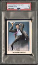 RARE 1989 Donald Trump PSA 5 Rotten to the Core #26 ROOKIE Card President picture