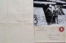 General Frank Bamford WW I U.S AEF 1st Division Commander Autograph ''Rare'' picture