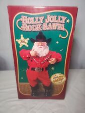 Holly Jolly Rock Santa Alan Jackson Dances Christmas Holiday Vintage 1999 Box picture