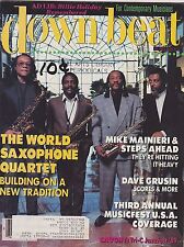 JULY 1989  DOWN BEAT vintage jazz music magazine MIKE MAINIERI - DAVE GRUSIN picture