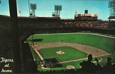 Postcard Tiger Stadium Detroit Michigan MI Michigan At Trumbull picture