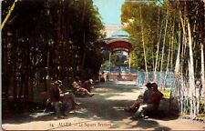 Alger Le Square Bresson Postcard Carte Postale VTG UNP Vintage Unused picture