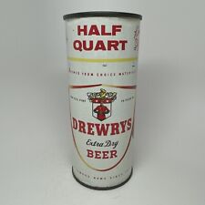 Drewrys Beer - WHITE Shield Mountie. Tough Half Quart. South Bend, Indiana - IN picture