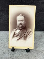 Antique CDV Photo - Large Man in suit with beard, by John Fergus, Largs picture