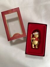Lenox Disney Showcase - Pooh Ornament 2011: Pooh's Santa Surprise w/ box picture