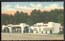 1940's Walla Walla Lodge Washington Roadside America Historic Vintage Postcard picture
