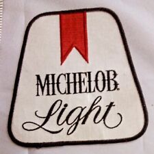 Rare Vintage Michelob Light Beer Patch - Classic Red Ribbon Design” picture