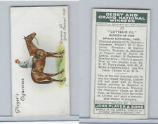 P72-88 Player, Derby & Grand Winners, 1933, #28 Lutteur III, Parfremont, Horse picture