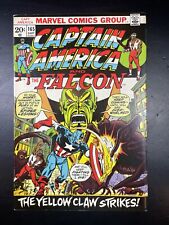 Marvel Comics 1973 Captain America And The Falcon # 165 VF Yellow Claw picture
