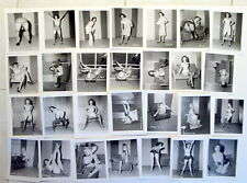 100 Original Pin Up Photos From Irving Klaw Archives With COA's + Book Lot#13 picture