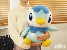 BigMore Pokemon Oversized Plush Doll Stuffed toy Piplup 16-in Sanei Boeki picture