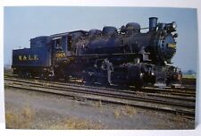 Railroad Postcard Wheeling & Lake Erie 0-6-0 Railway Steam Train 3968 Huron Ohio picture