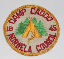 BSA Camp Caddo Norwella Council 1945 Patch Boy Scouts picture