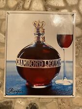 Chambord Liqueur Recipe Booklet Promo Cocktail + Food Vintage picture