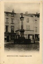 CPA Monistrol-sur-Loire - fountain erected in 1838 FRANCE (915520) picture
