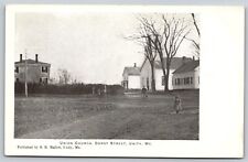 Postcard Union Church, Depot Street, Unity Maine O165 picture