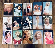 Unposted LOT OF 15 Marilyn Monroe Vintage Postcard  Headshots Movie Swimsuit picture