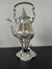 Wallace Baroque Silver Plated Tilting Tea Pot Stand NO Burner #299 - Tea Kettle picture