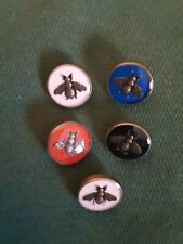 Five  GUCCI Buttons   Bees 14 mm 0,5 inch 5 pcs mix picture