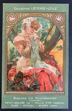 Collection LEFEVRE - UTILE - 1904 FLIRT - OFFICIEL MIARKA OLD POSTCARD VERY RARE picture