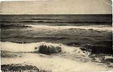 Ocean Scene Asbury Park New Jersey Divided Postcard c1909 picture