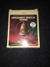 Vintage Solid Wood Hallmark Keepsake Ornament Display Stand with Box picture