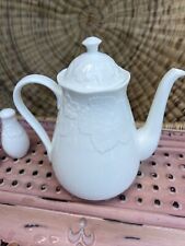 Wedgwood Made In England Strawberry and Vine Teapot  1988 9”height picture
