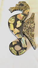 Vintage Seahorse Handmade of Abalone Shells of the 60's (Single) picture