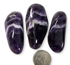 Amethyst Chevron Crystal Polished Stones Brazil 48.2 grams picture