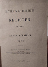 1911-12 University of Tennessee Register picture
