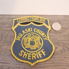 PULASKI COUNTY ARKANSAS  SHERIFF  Corrections Div. FABRIC PATCH picture