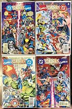 DC Versus Marvel 1-4 Complete Set Avengers vs JLA X-Men Spidey Batman High Grade picture