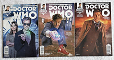 Lot 3 DOCTOR WHO The Twelfth Doctor YEAR TWO #1, YEAR THREE #1 & #2, 2016-2017 picture