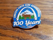 OREGON STATES ELKS 100 YEAR PIN 1905 -2005 picture