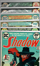 The Shadow # 1,2,3,4,5,6  (9.0)  D.C. 1975 Run All 20c Robbins, Kaluta Art picture