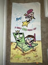 VTG 2003 Nickelodeon Fairly Odd Parents Beach Towel Wanda Cosmo Timmy Turner picture