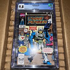 Transformers #63 (1990) Marvel Comics Thunderwing & Decepticons CGC 9.8 picture