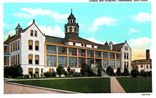 VINTAGE POSTCARD COTTON BELT HOSPITAL TEXARKANA ARKANSAS c. 1945 LINEN picture